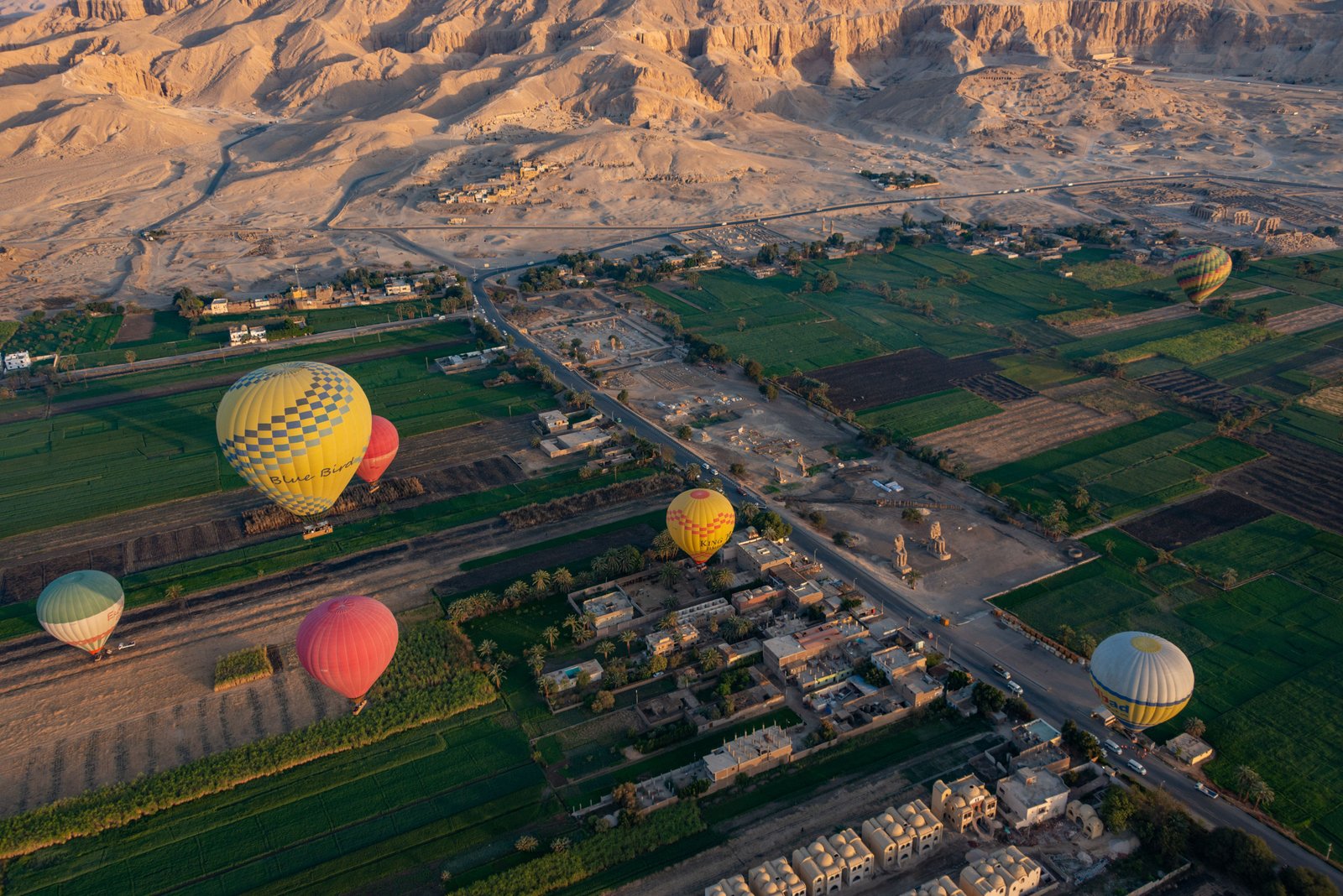 Sunrise Hot-Air Balloon over the Valley of the Kings